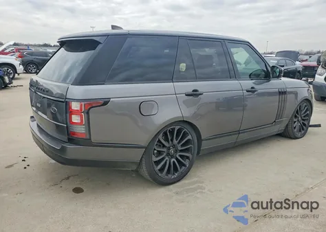 2017 Land Rover Range Rover Supercharged from USA, damaged, VIN SALGS2FE0HA320876